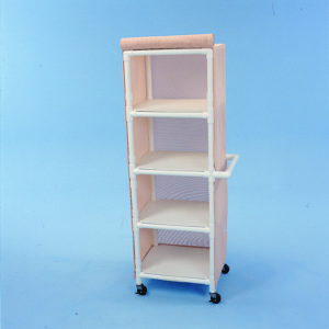 Four Shelf Cart, 24" x 20" Each Shelf