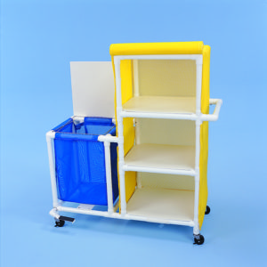 Linen cart/hamper combo